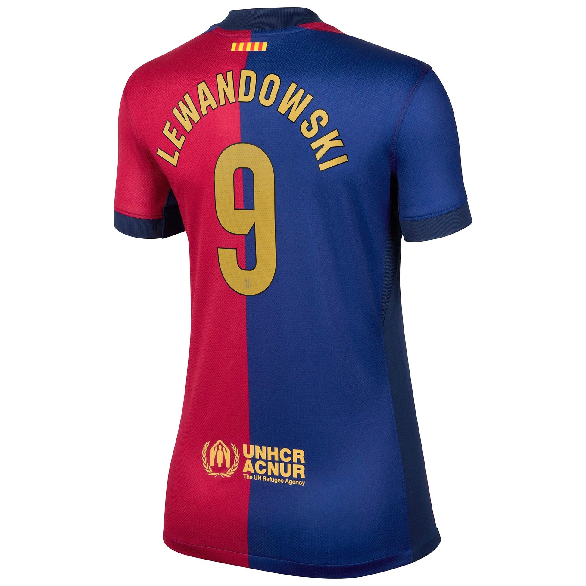 Women's Nike Robert Lewandowski Royal Barcelona 2024/25 Home Replica Player Jersey