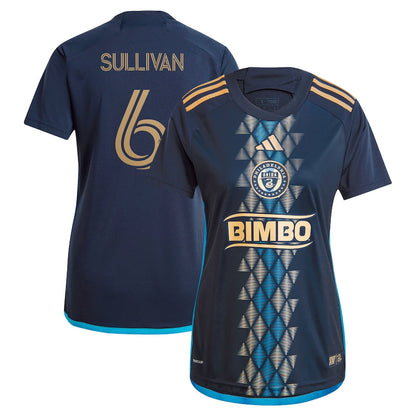 Women's adidas Cavan Sullivan Navy Philadelphia Union 2024 Primary Replica Player Jersey