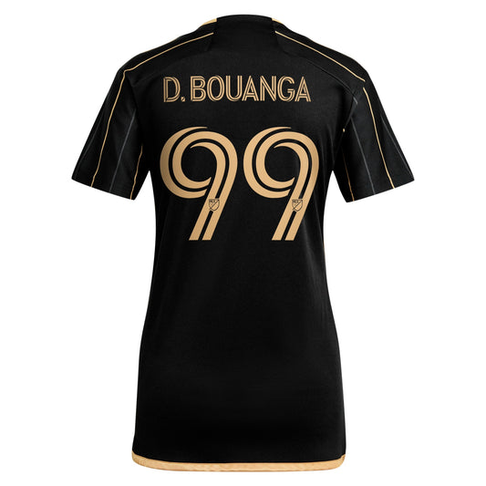 Women's adidas Denis Bouanga Black LAFC 2024 Primary Replica Player Jersey