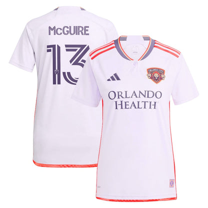 Women's adidas Duncan McGuire Purple Orlando City SC 2024 Legacy Kit Replica Player Jersey