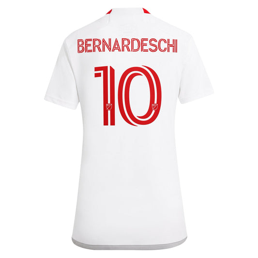 Women's adidas Federico Bernardeschi White Toronto FC 2024 GTA Kit Replica Player Jersey