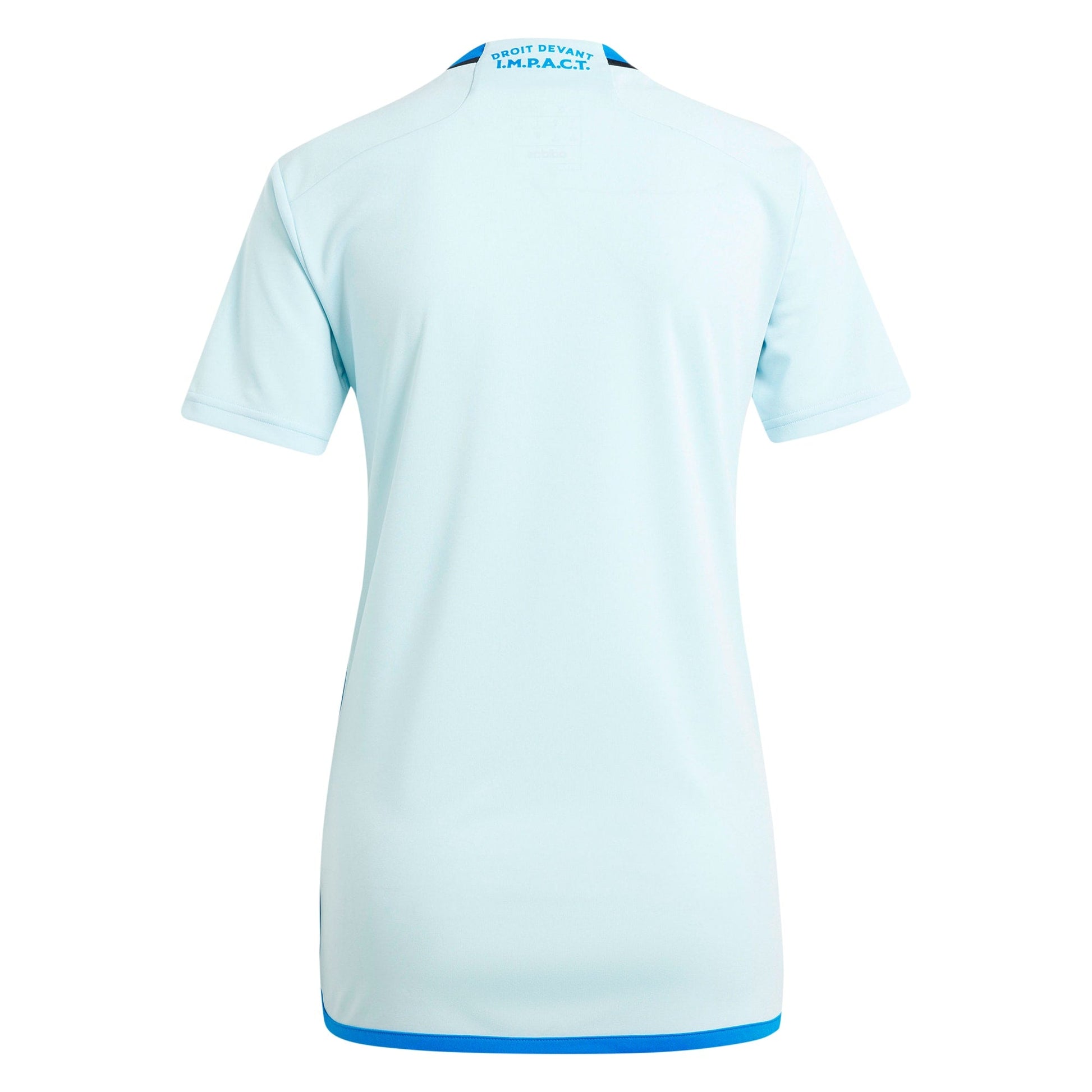 Women's adidas Light Blue CF Montreal 2024 La Main Replica Jersey - Customizable