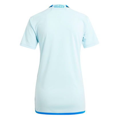 Women's adidas Light Blue CF Montreal 2024 La Main Replica Jersey - Customizable