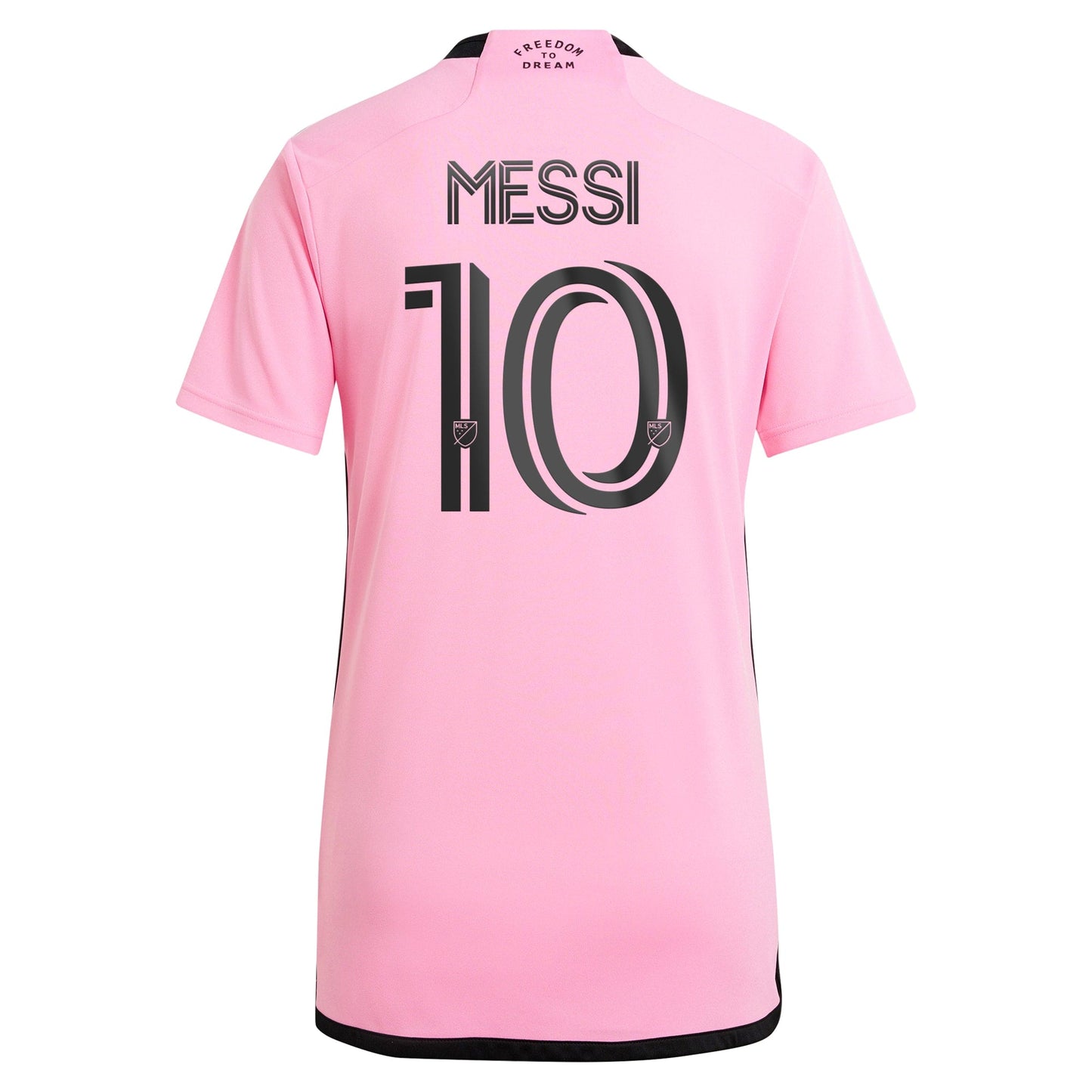 Women's adidas Lionel Messi Pink Inter Miami CF 2024 2getherness Replica Player Jersey