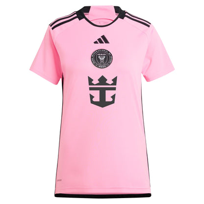 Women's adidas Lionel Messi Pink Inter Miami CF 2024 2getherness Replica Player Jersey