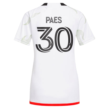 Women's adidas Maarten Paes White FC Dallas 2024 Burn Baby Burn Replica Player Jersey