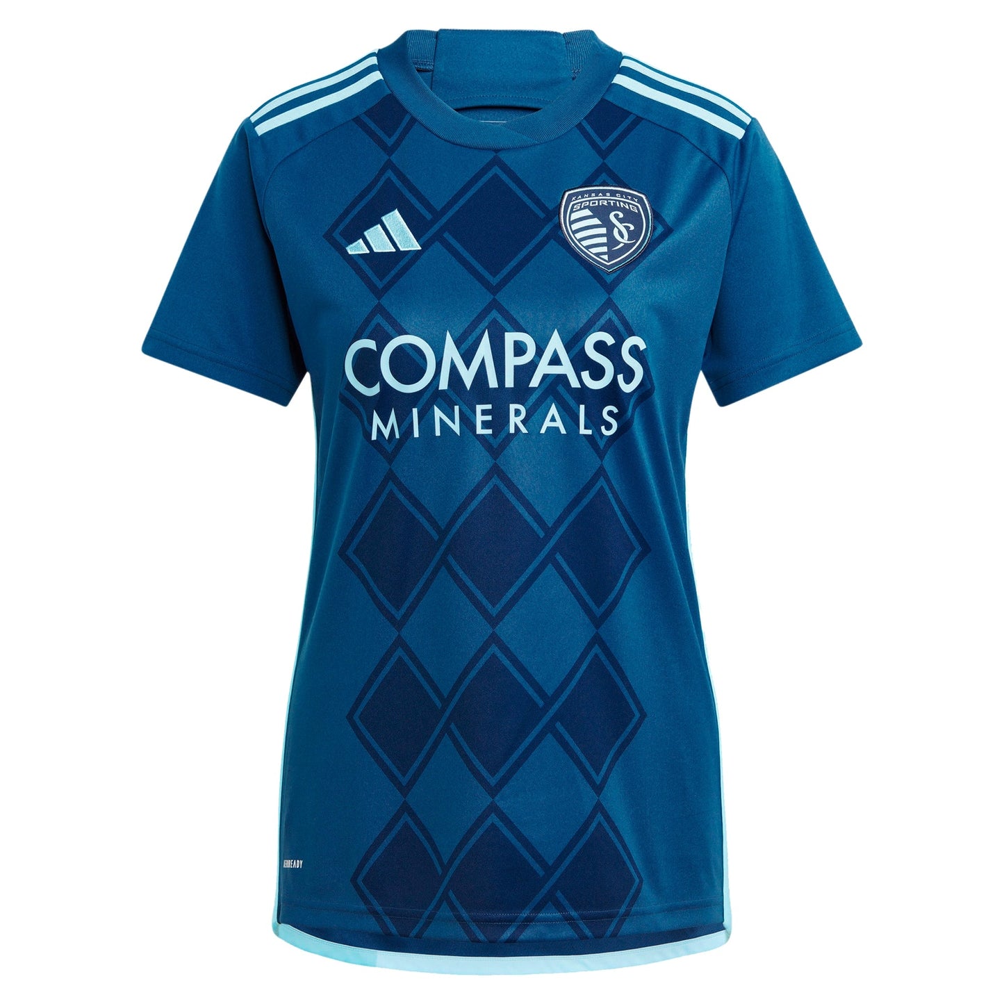 Women's adidas Navy Sporting Kansas City 2024 Diamonds Our Forever Replica Jersey - Customizable