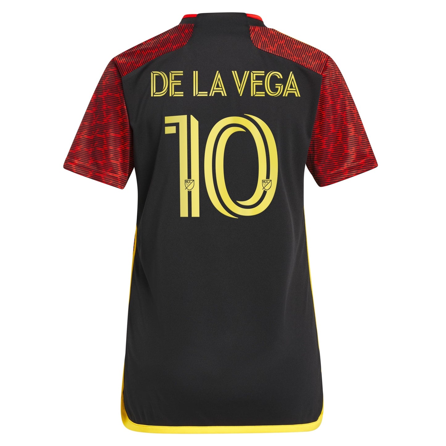 Women's adidas Pedro de la Vega Red Seattle Sounders FC 2024 The Bruce Lee Kit Replica Player Jersey