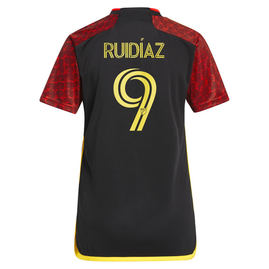 Women's adidas Raul Ruidiaz Red Seattle Sounders FC 2024 The Bruce Lee Kit Replica Player Jersey