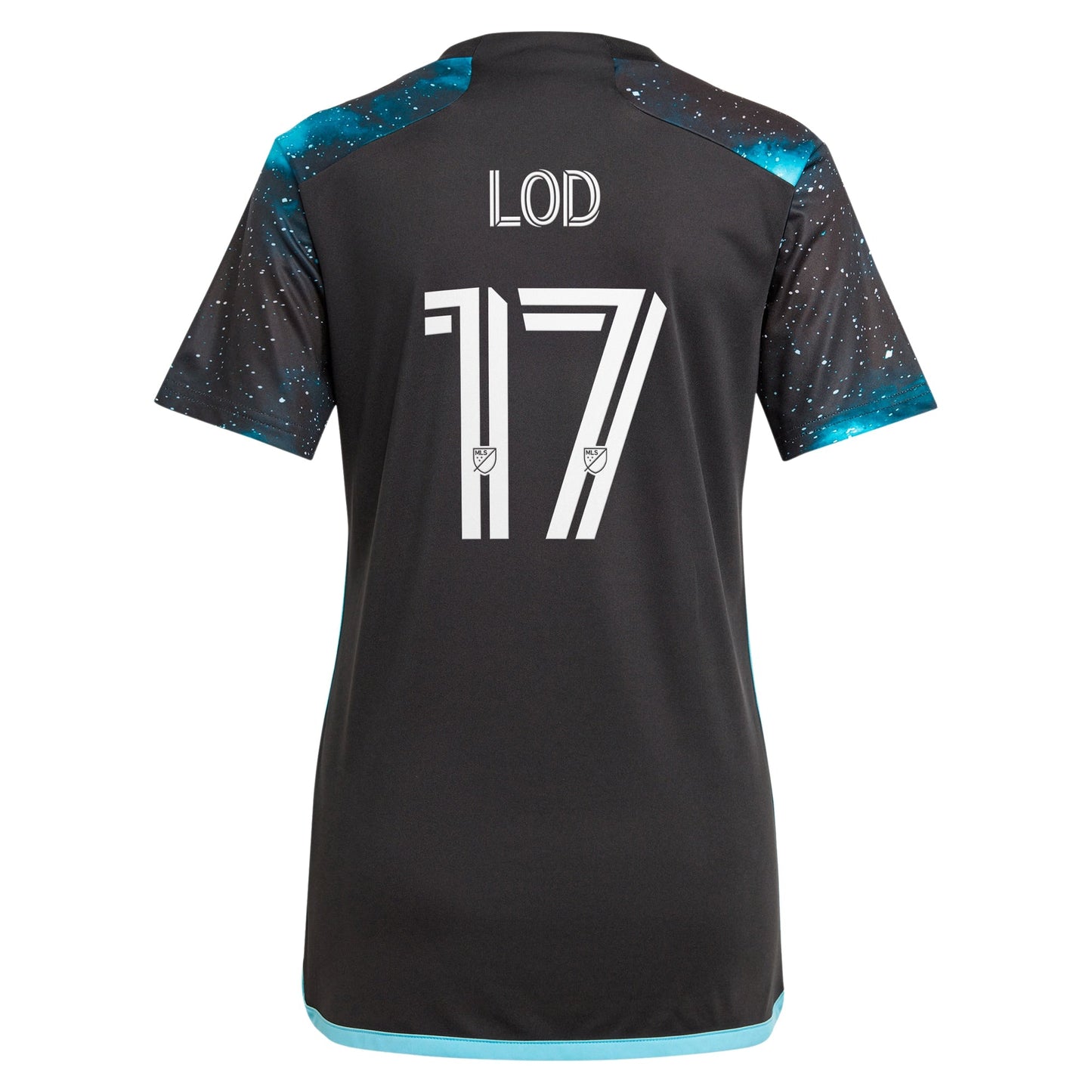 Women's adidas Robin Lod Black Minnesota United FC 2024 Starry Night Replica Player Jersey