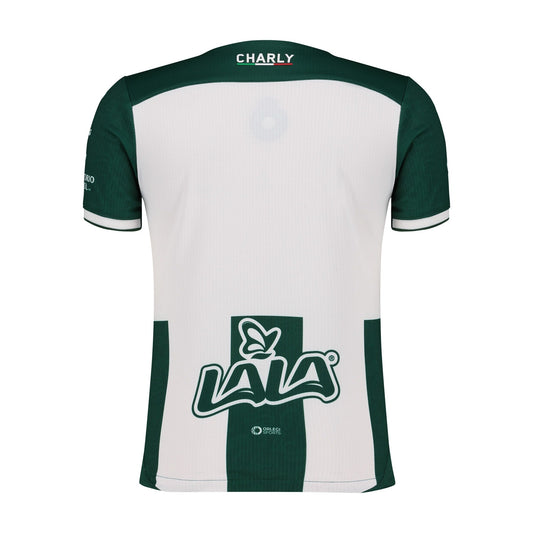 Youth Charly Green/White Santos Laguna 2024/25 Home Authentic Jersey - Customizable