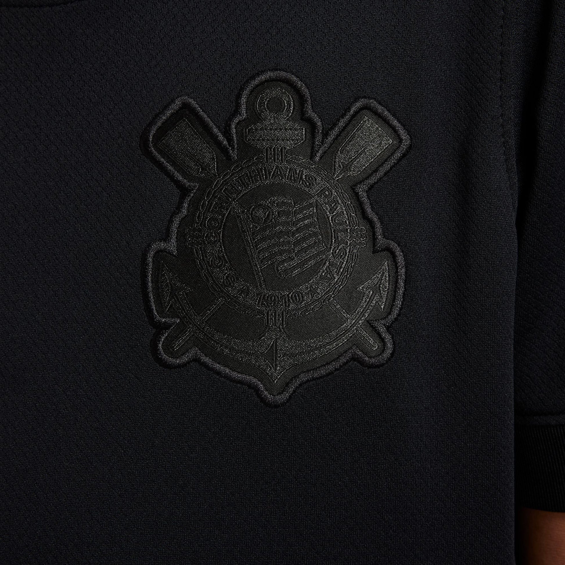 Youth Nike Black Corinthians 2024/25 Away Replica Jersey - Customizable