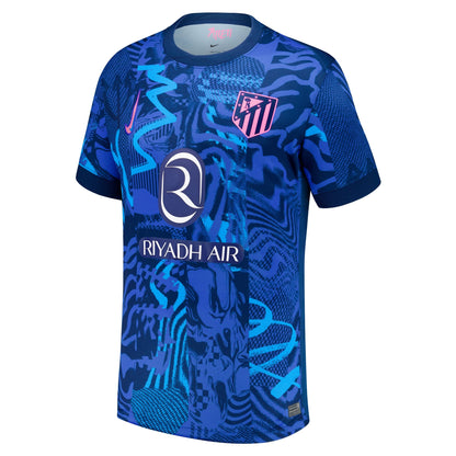 Youth Nike Blue Atletico de Madrid 2024/25 Third Replica Jersey - Customizable