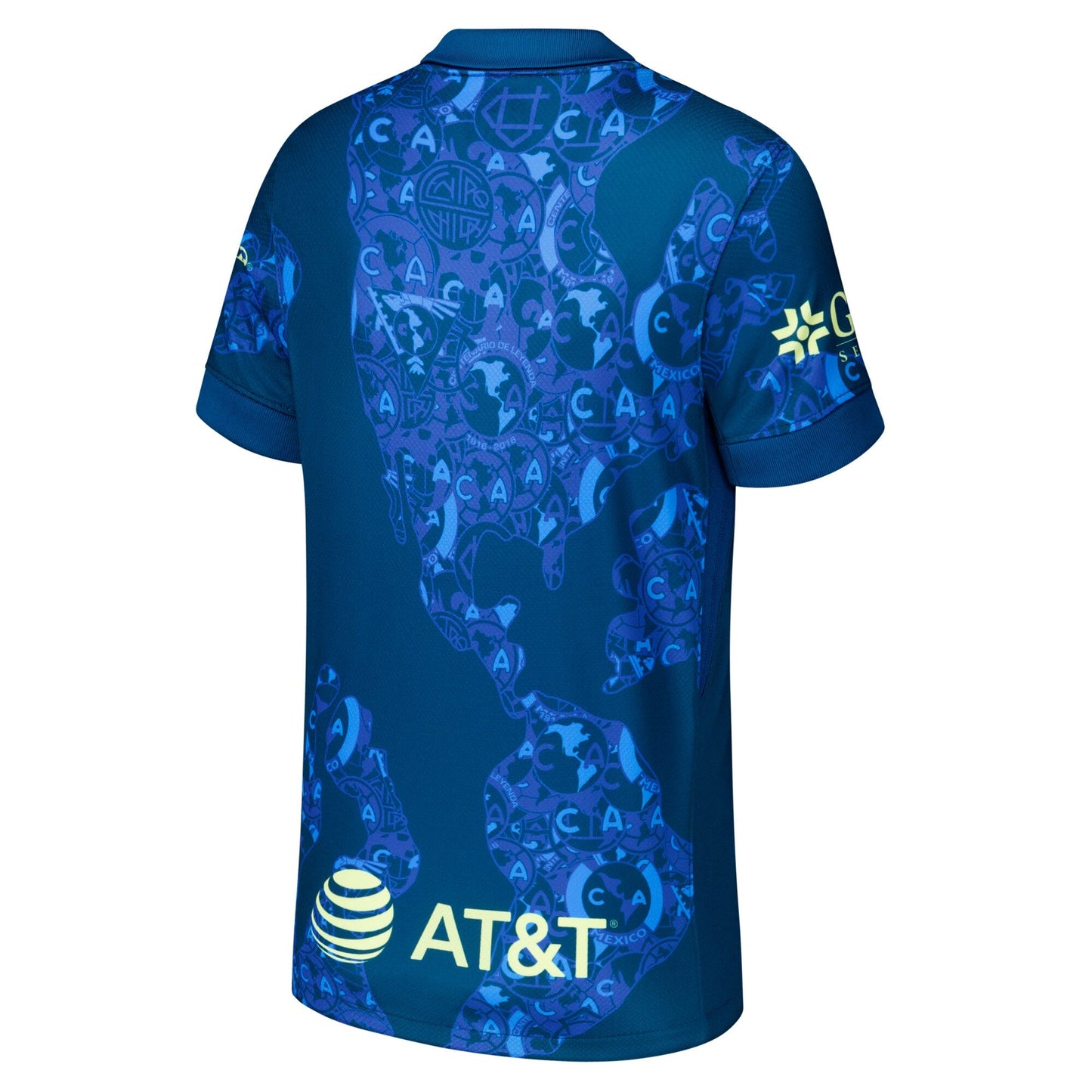 Youth Nike Blue Club America 2024/25 Away Replica Jersey - Customizable