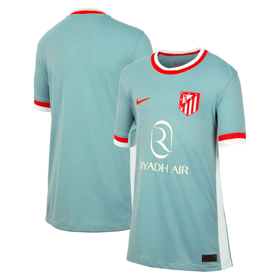 Youth Nike Mint Atletico de Madrid 2024/25 Away Replica Jersey - Customizable