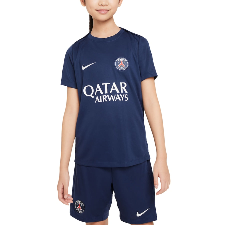 Youth Nike Navy Paris Saint-Germain 2024/25 Academy Pro Jersey