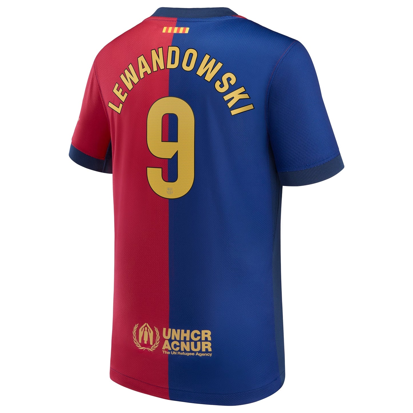 Youth Nike Robert Lewandowski Royal Barcelona 2024/25 Home Replica Player Jersey