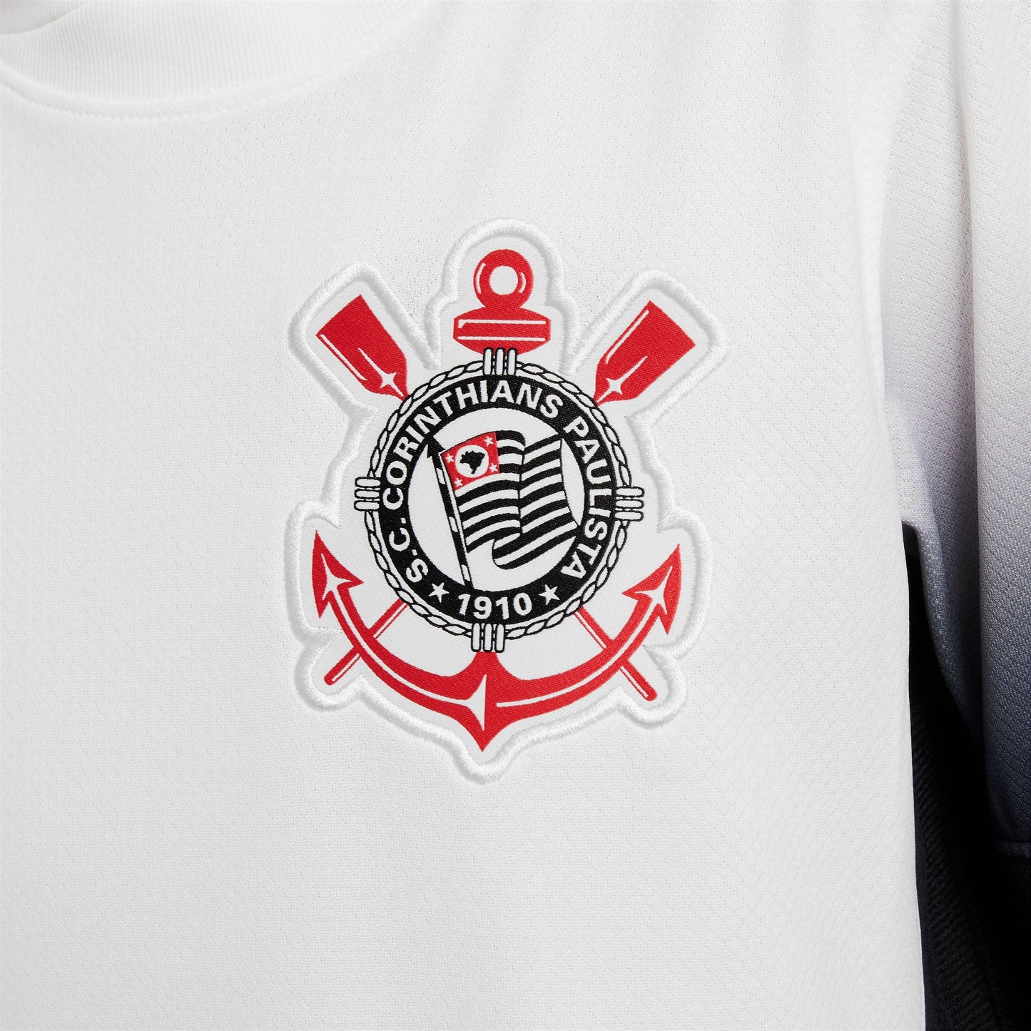 Youth Nike White Corinthians 2024/25 Home Replica Jersey - Customizable