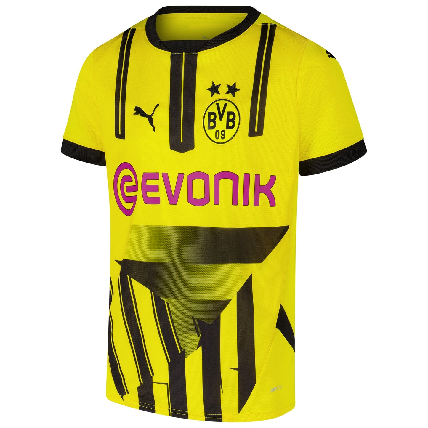 Youth Puma Yellow Borussia Dortmund 2024/25 Cup Replica Jersey - Customizable