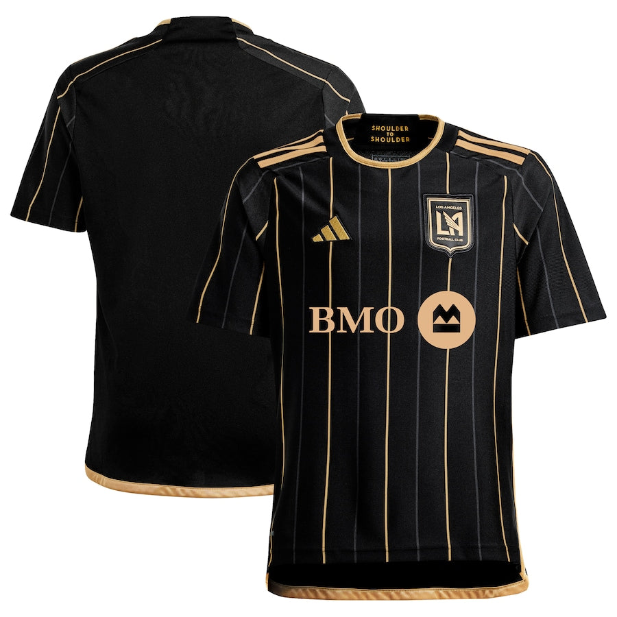 Youth adidas Black LAFC 2024 Primary Replica Jersey - Customizable