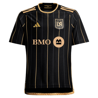 Youth adidas Black LAFC 2024 Primary Replica Jersey - Customizable