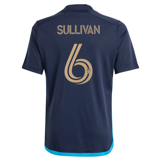 Youth adidas Cavan Sullivan Navy Philadelphia Union 2024 Primary Replica Player Jersey