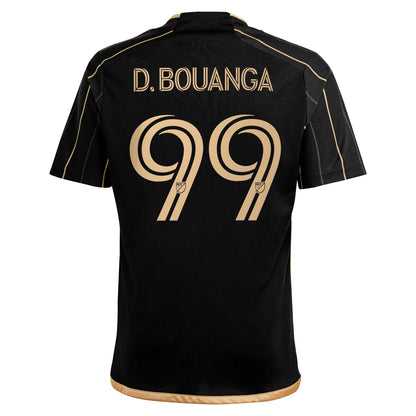 Youth adidas Denis Bouanga Black LAFC 2024 Primary Replica Player Jersey