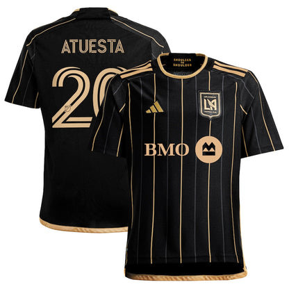 Youth adidas Eduard Atuesta Black LAFC 2024 Primary Replica Player Jersey