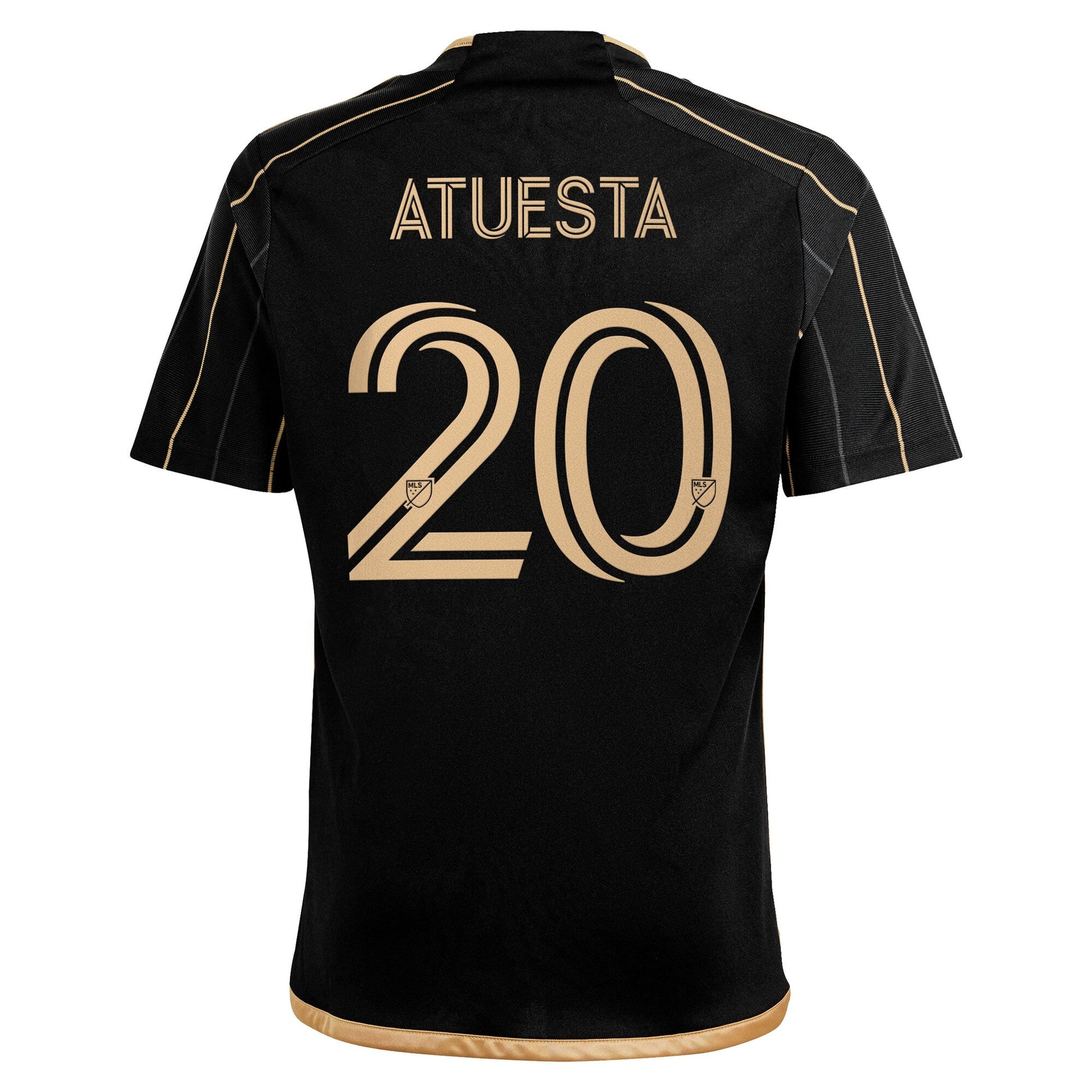 Youth adidas Eduard Atuesta Black LAFC 2024 Primary Replica Player Jersey