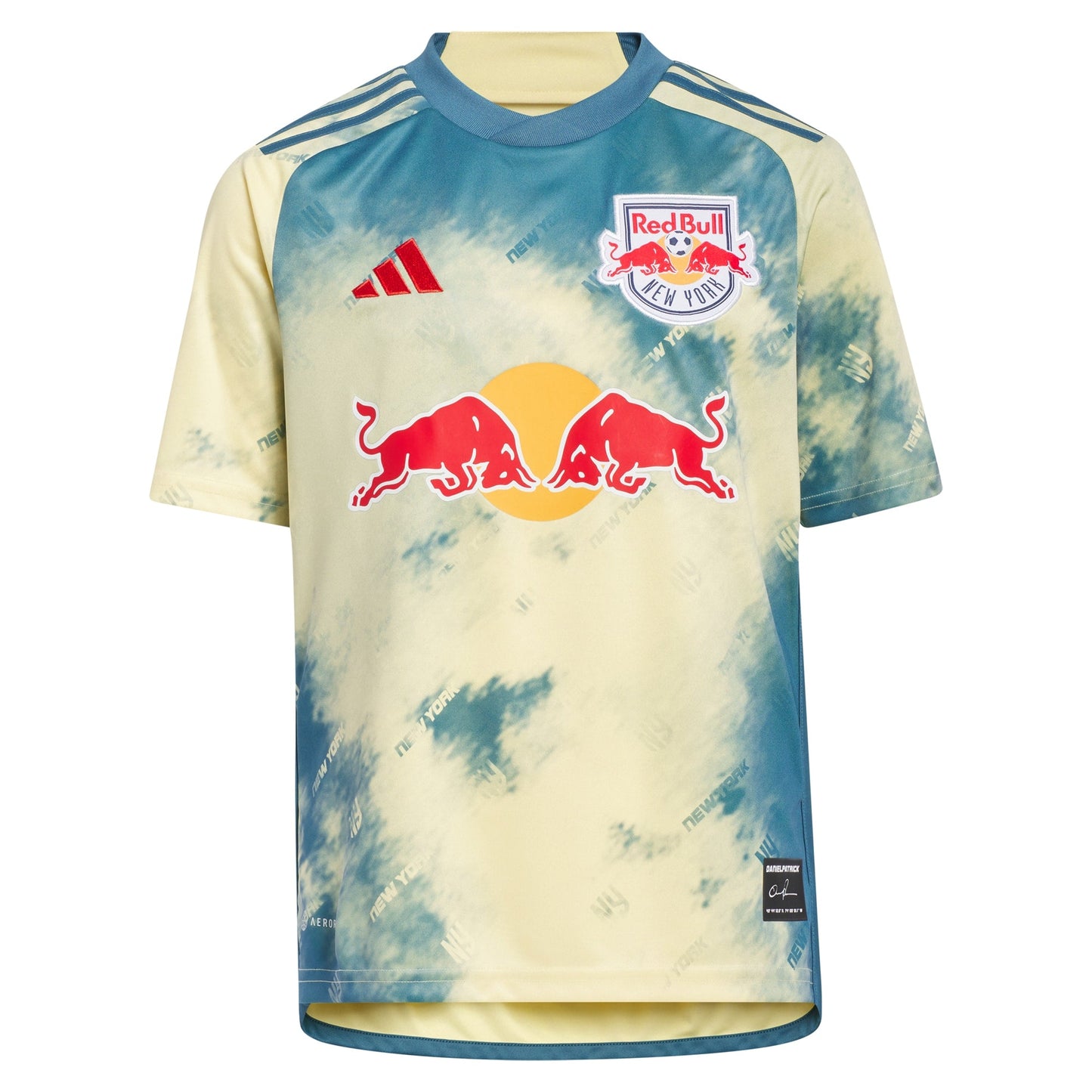 Youth adidas Emil Forsberg Yellow New York Red Bulls 2024 Daniel Patrick Kit Replica Player Jersey