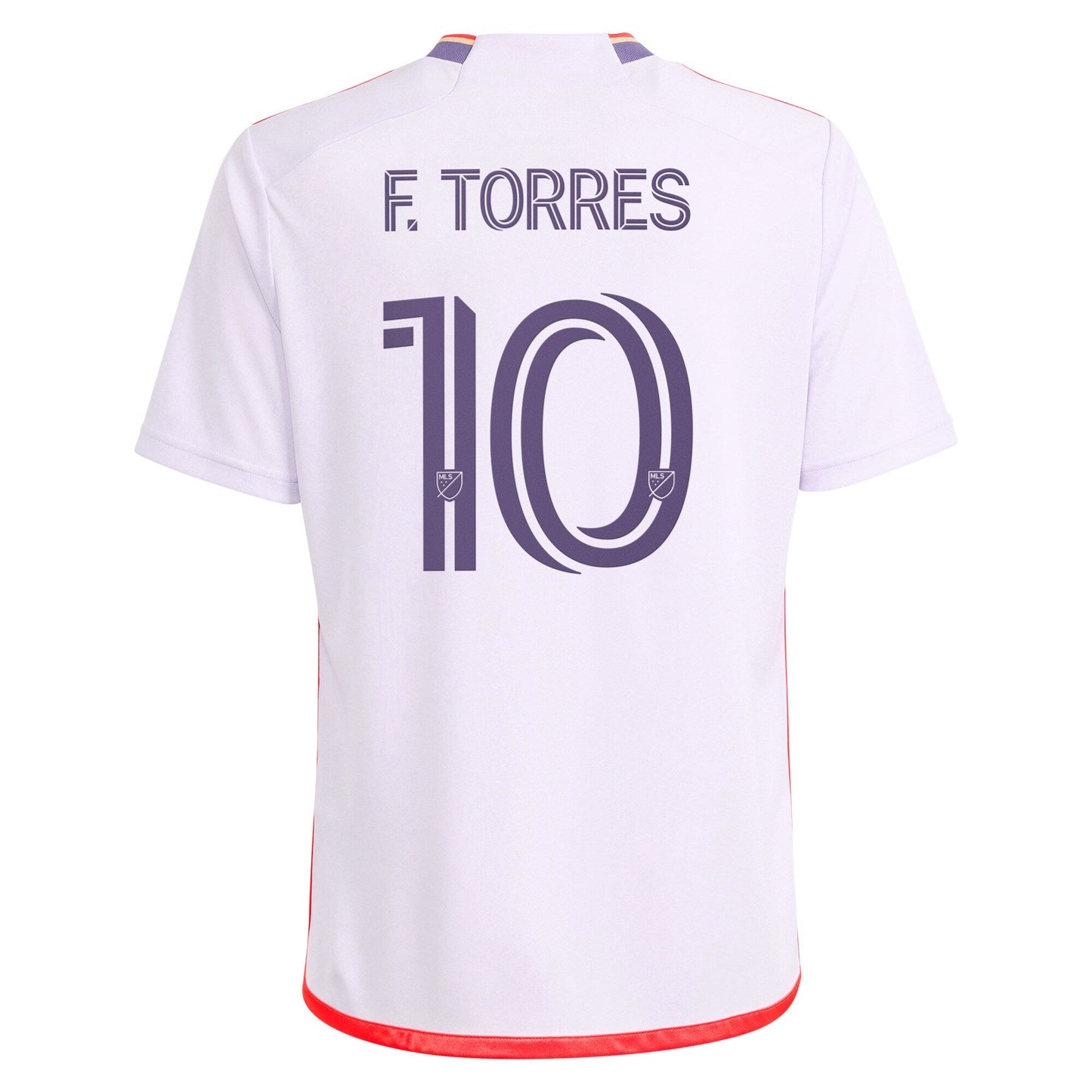 Youth adidas Facundo Torres Purple Orlando City SC 2024 Legacy Kit Replica Player Jersey