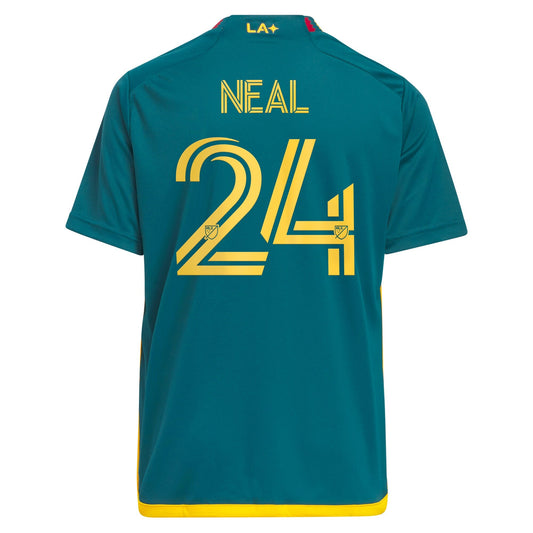 Youth adidas Jalen Neal Green LA Galaxy 2024 LA Kit Replica Player Jersey