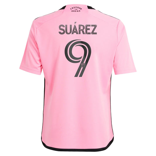 Youth adidas Luis Su¨¢rez Pink Inter Miami CF 2024 2getherness Replica Player Jersey