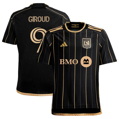 Youth adidas Olivier Giroud Black LAFC 2024 Primary Replica Player Jersey