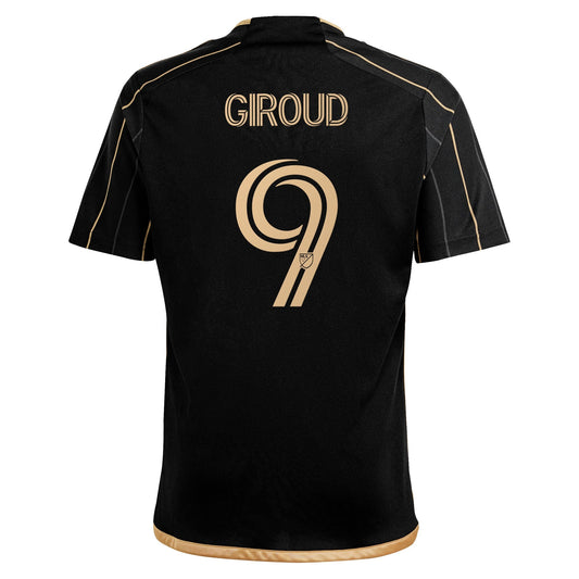 Youth adidas Olivier Giroud Black LAFC 2024 Primary Replica Player Jersey