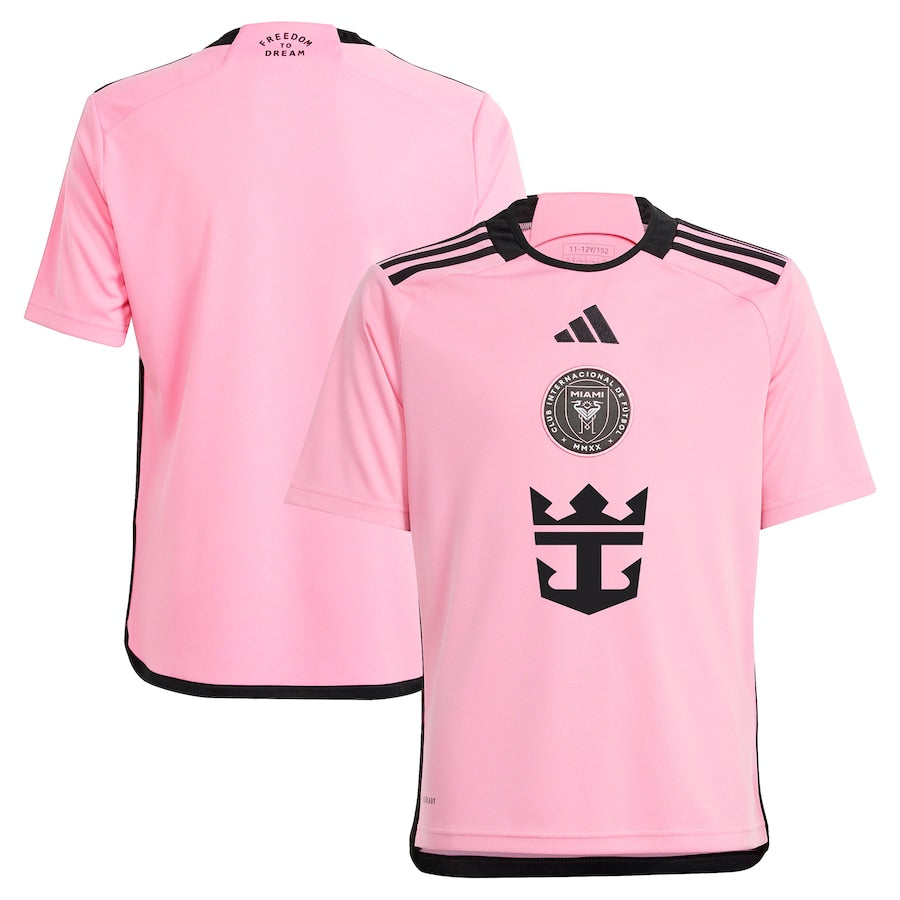 Youth adidas Pink Inter Miami CF 2024 2getherness Replica Jersey - Customizable