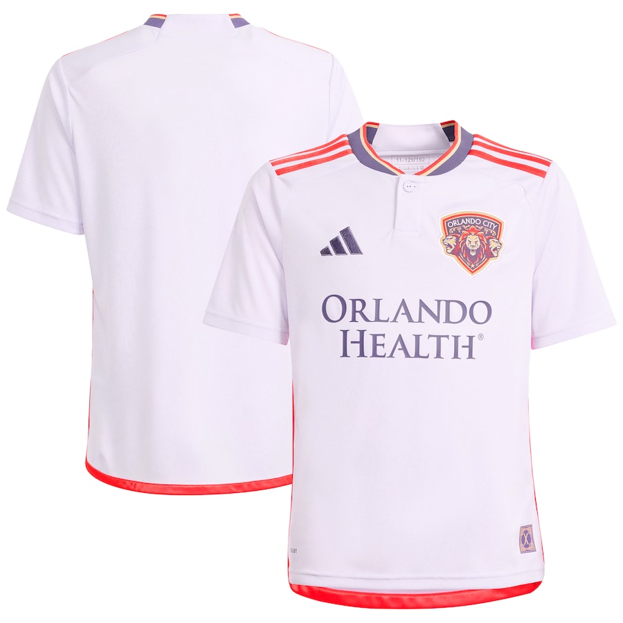 Youth adidas Purple Orlando City SC 2024 Legacy Kit Replica Jersey - Customizable