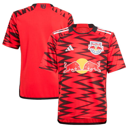 Youth adidas Red New York Red Bulls 2024 Legacy Replica Jersey - Customizable