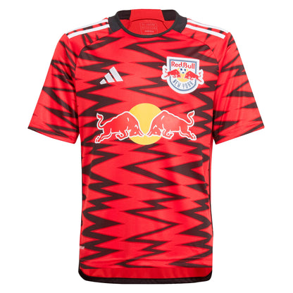 Youth adidas Red New York Red Bulls 2024 Legacy Replica Jersey - Customizable