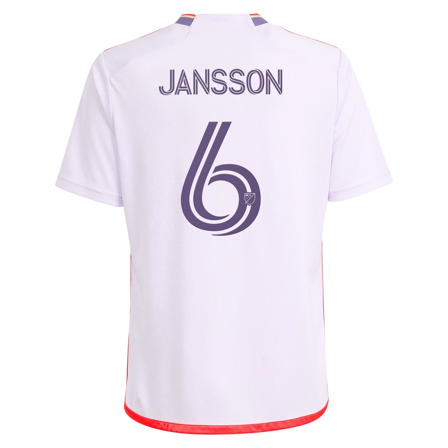 Youth adidas Robin Jansson Purple Orlando City SC 2024 Legacy Kit Replica Player Jersey