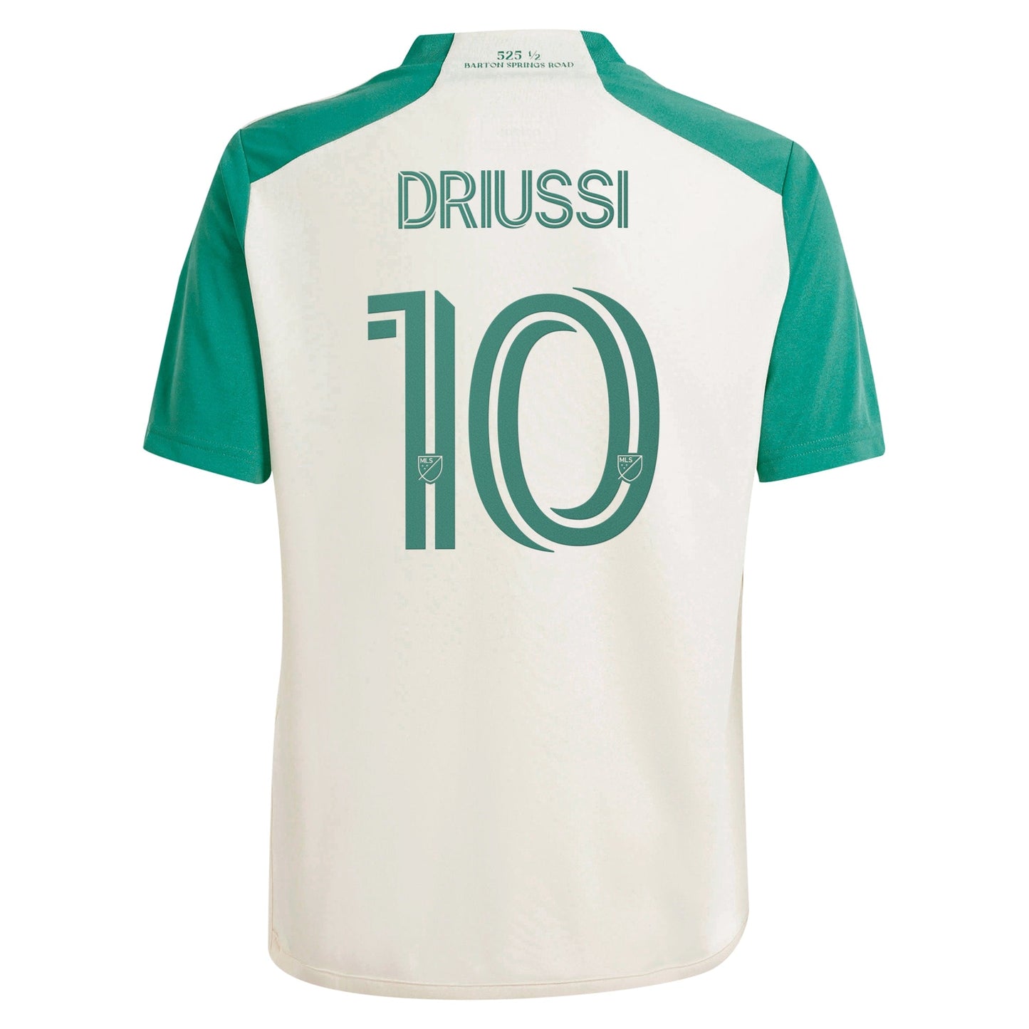 Youth adidas Sebasti¨¢n Driussi Tan Austin FC 2024 The Armadillo Kit Replica Player Jersey